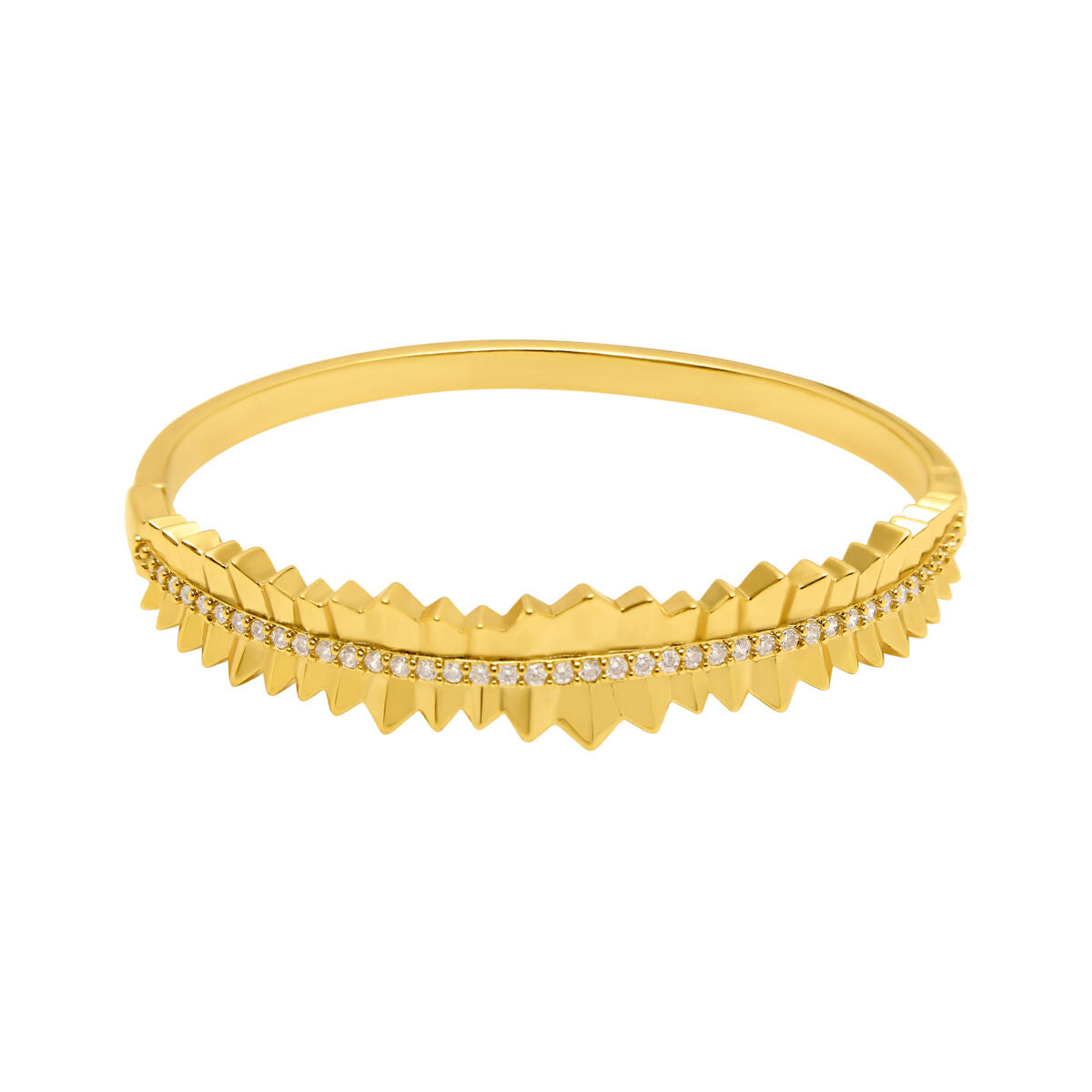 Talis Chains Feather Bangle gold