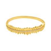 Talis Chains Feather Bangle gold