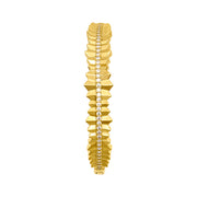 Talis Chains Feather Bangle gold