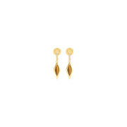 Talis Chains Oval kite earrings t tigers eye