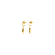 Talis Chains Oval kite earrings t tigers eye