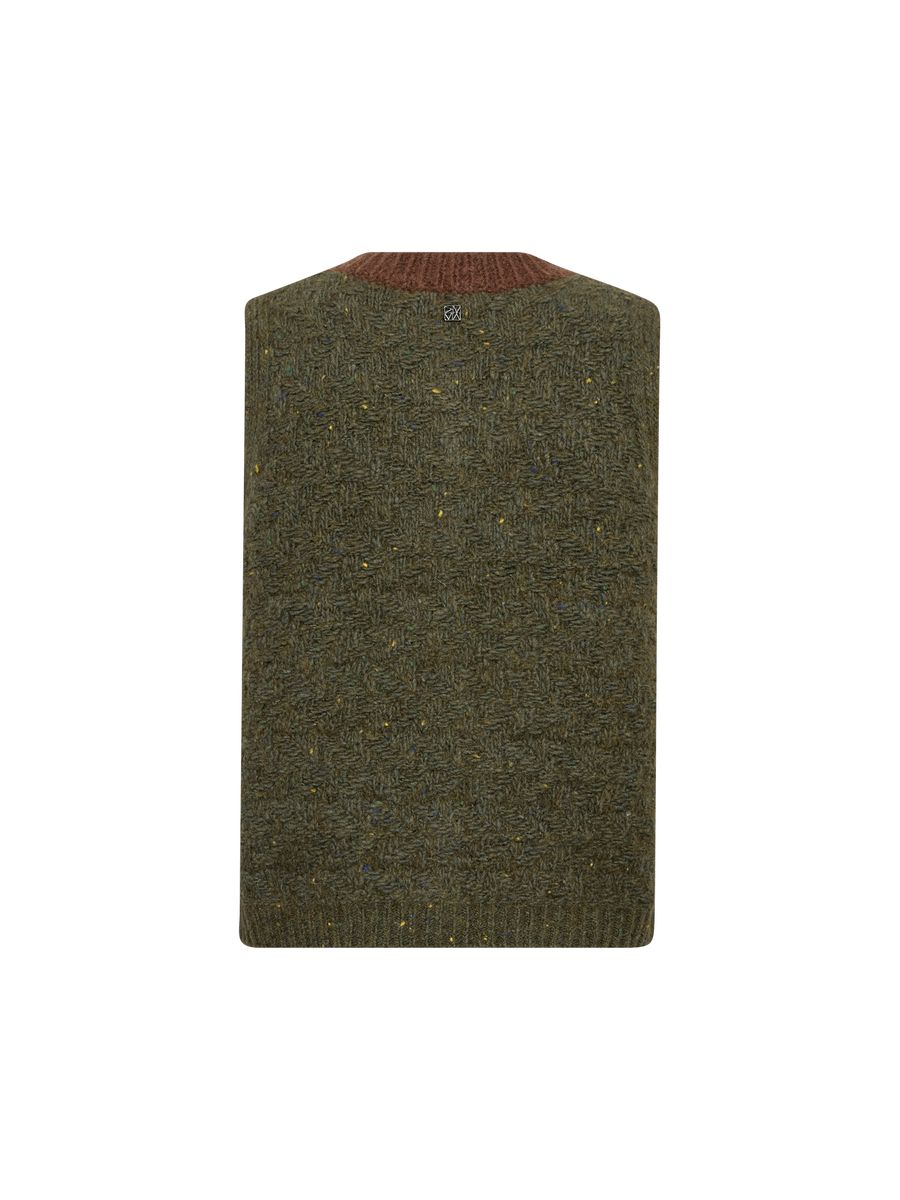Mos Mosh MMEsti knit vest rosin