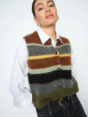 Mos Mosh MMEsti knit vest rosin