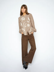 Mos Mosh MMDara shadow pant choc
