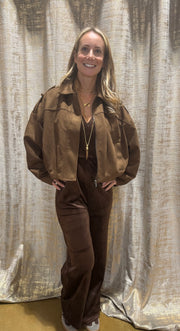 Traffic People Clan Jumpsuit brown