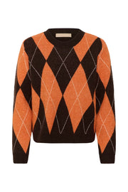 Culture CUargyle pullover orange