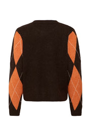 Culture CUargyle pullover orange