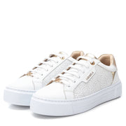 Carmela 162058 White leather trainers