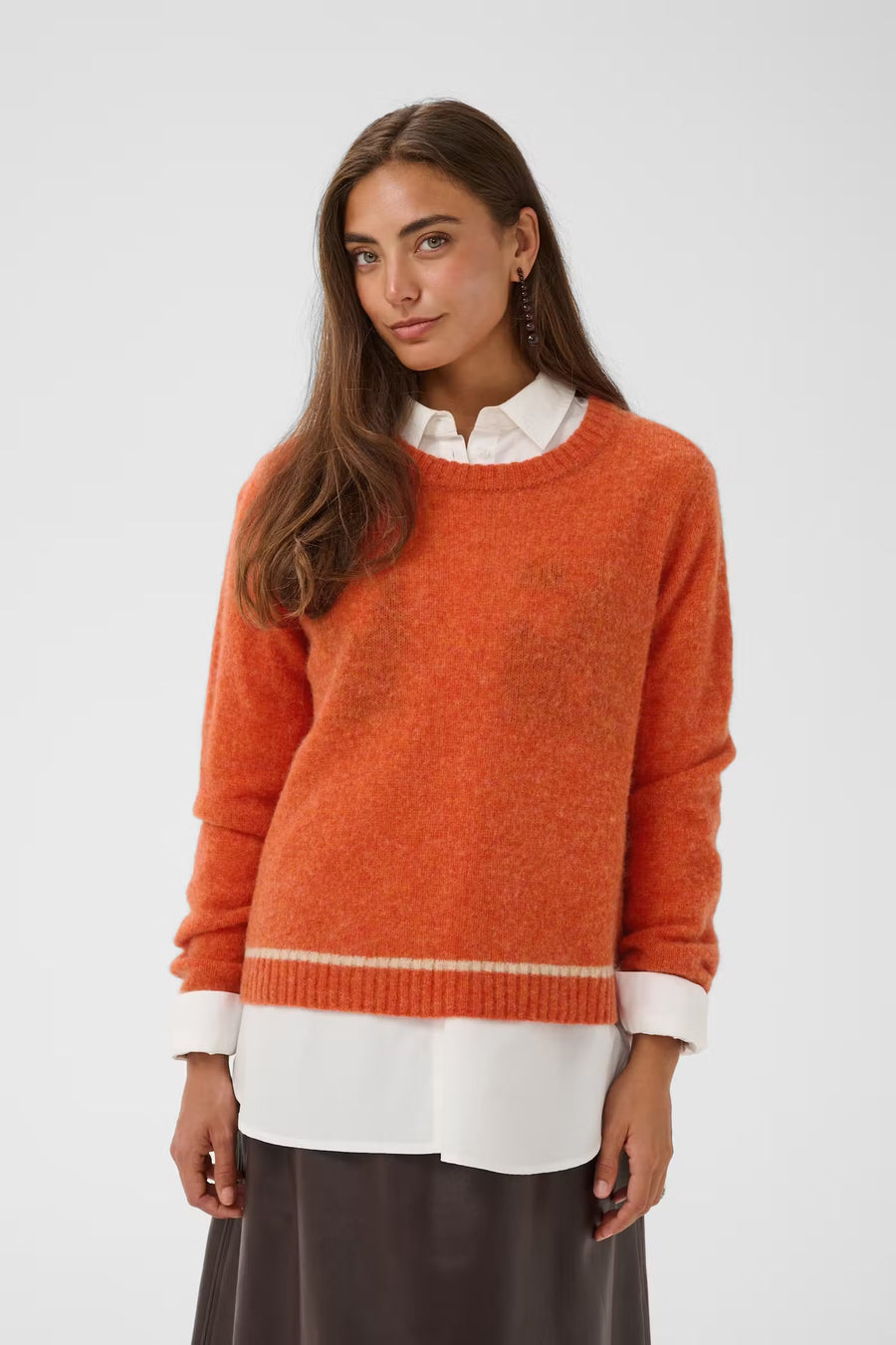 Culture CUnova Katrina pullover orange