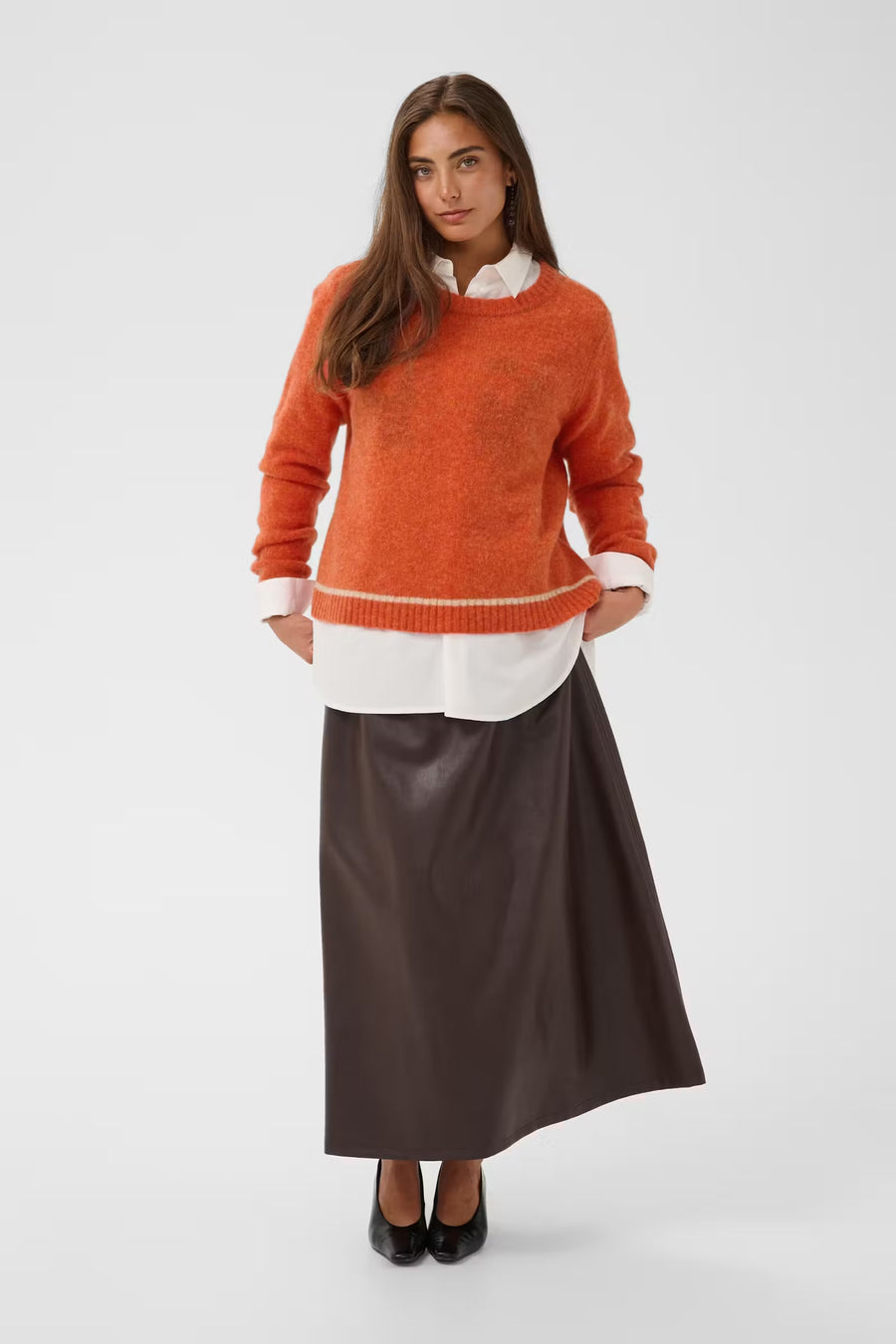 Culture CUnova Katrina pullover orange