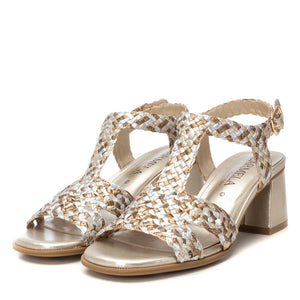 Carmela 162190 Gold leather sandals