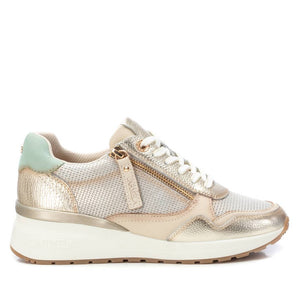 Carmela 162268 Gold leather trainer