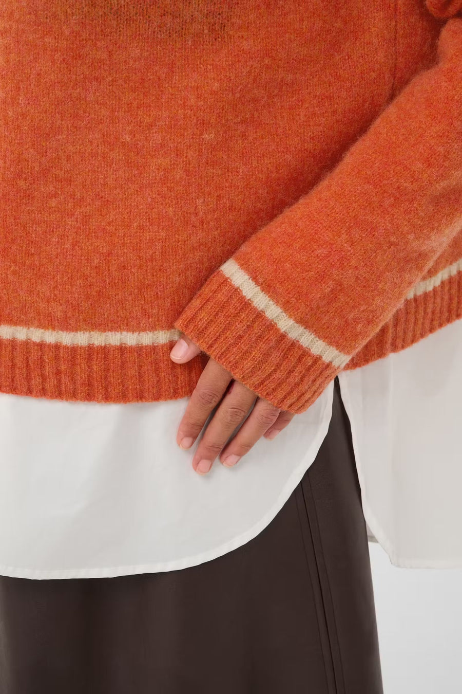 Culture CUnova Katrina pullover orange