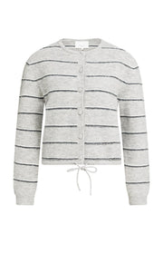 Yaya 01-010168 Knitted Striped cardigan