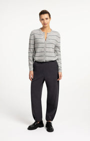 Yaya 01-010168 Knitted Striped cardigan