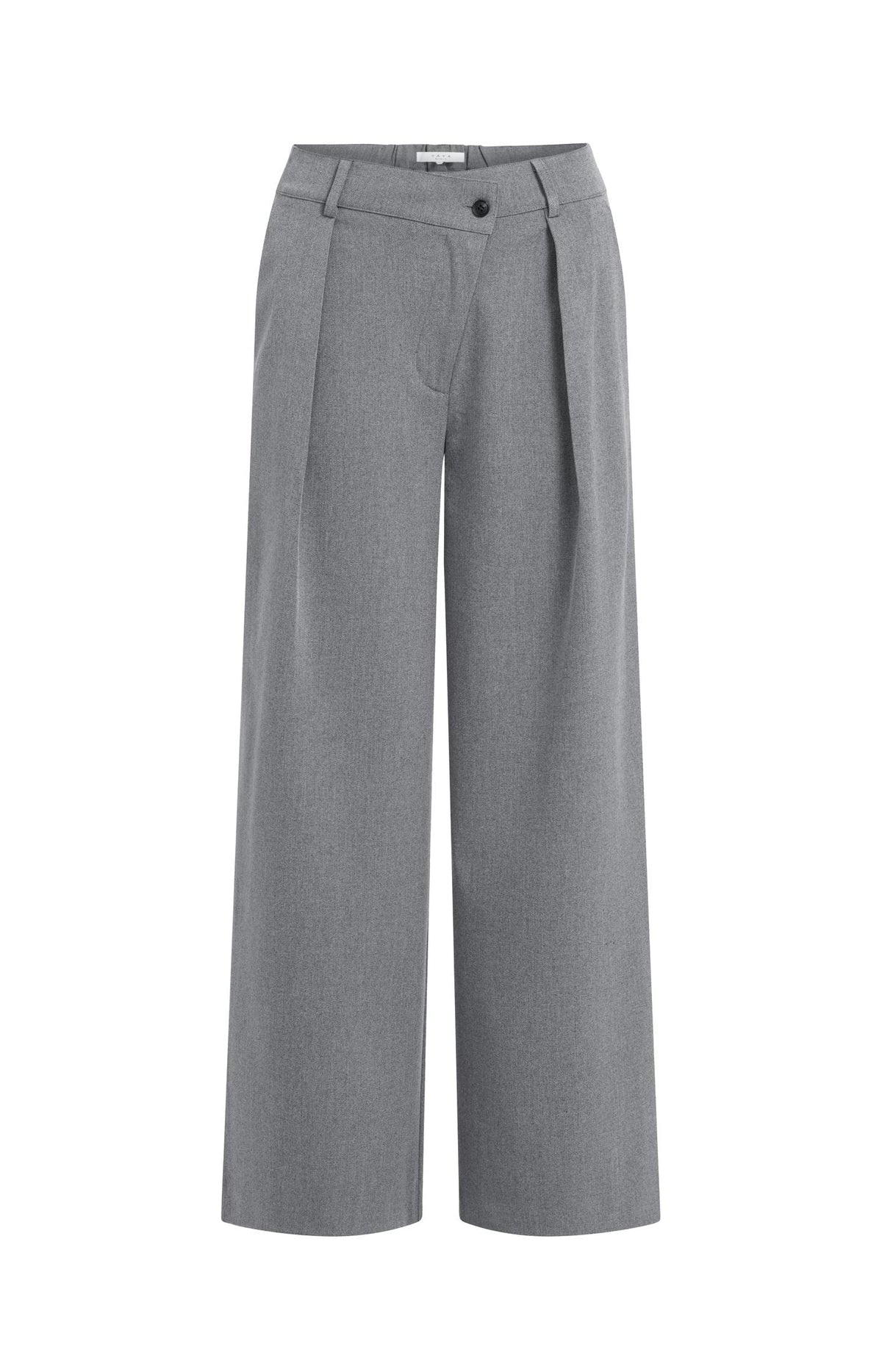 Yaya 01-30126 Woven wide leg trousers
