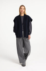 Yaya 01-30126 Woven wide leg trousers