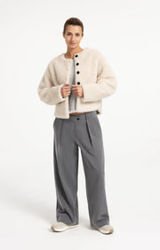 Yaya 01-30126 Woven wide leg trousers