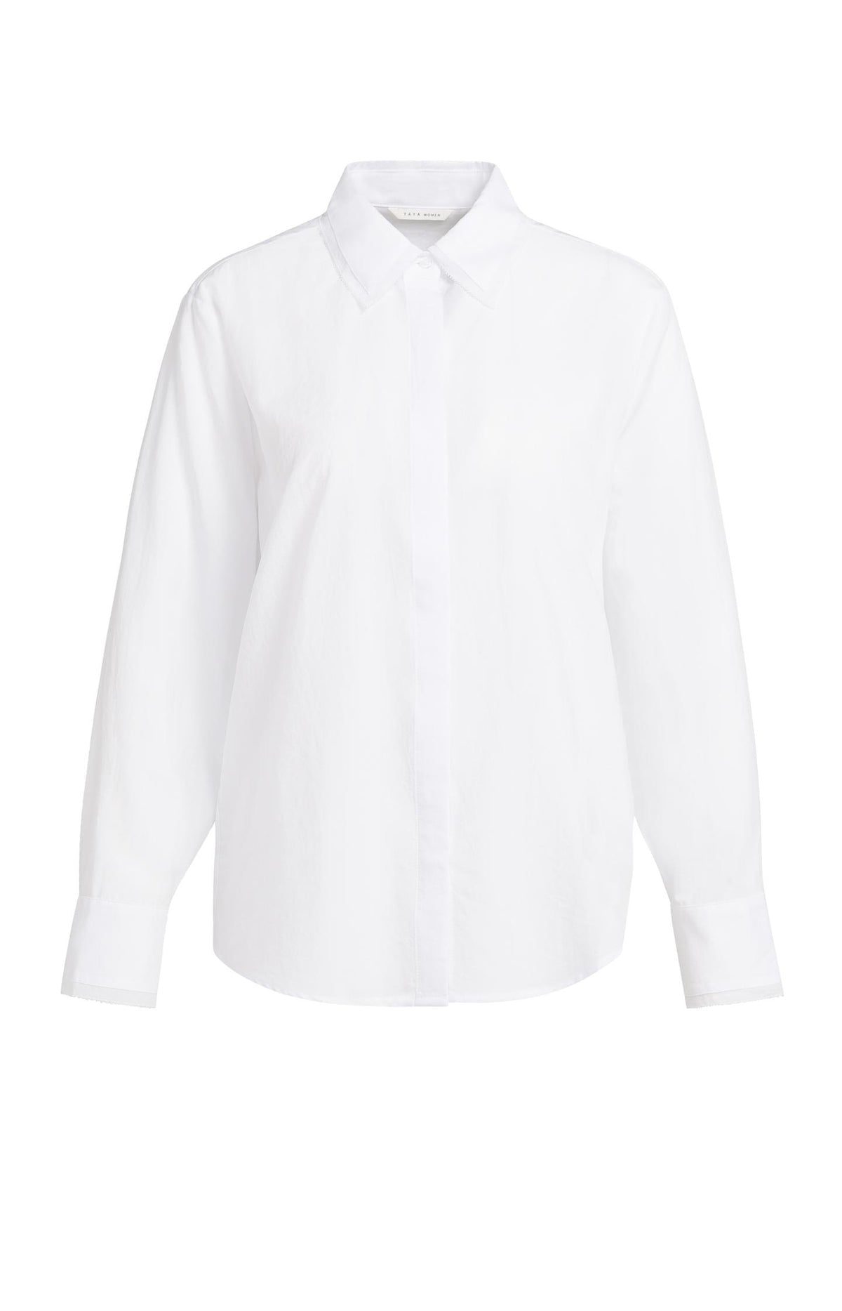 Yaya 01-201247 blouse with collar detail