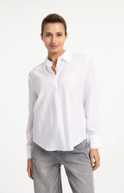 Yaya 01-201247 blouse with collar detail