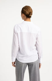 Yaya 01-201247 blouse with collar detail