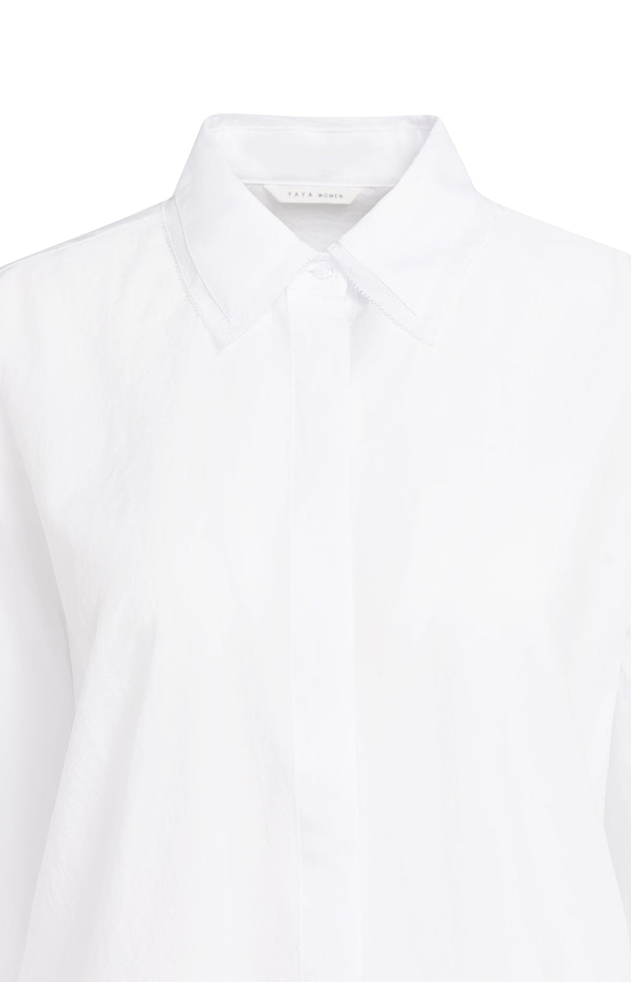 Yaya 01-201247 blouse with collar detail
