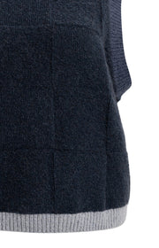 Yaya 01-000634 Soft knitted spencer navy
