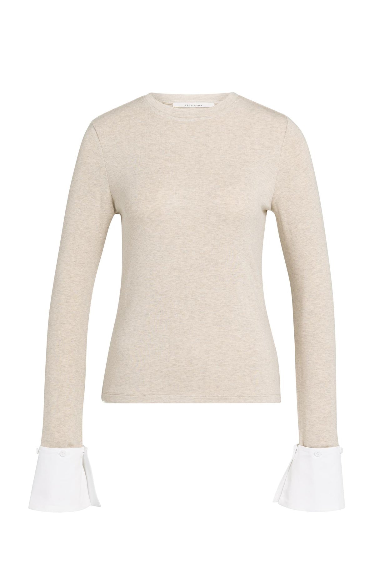 Yaya 01-70941 Jersey top with removable cuff