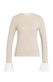 Yaya 01-70941 Jersey top with removable cuff