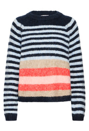 Pulz PZabena striped pullover