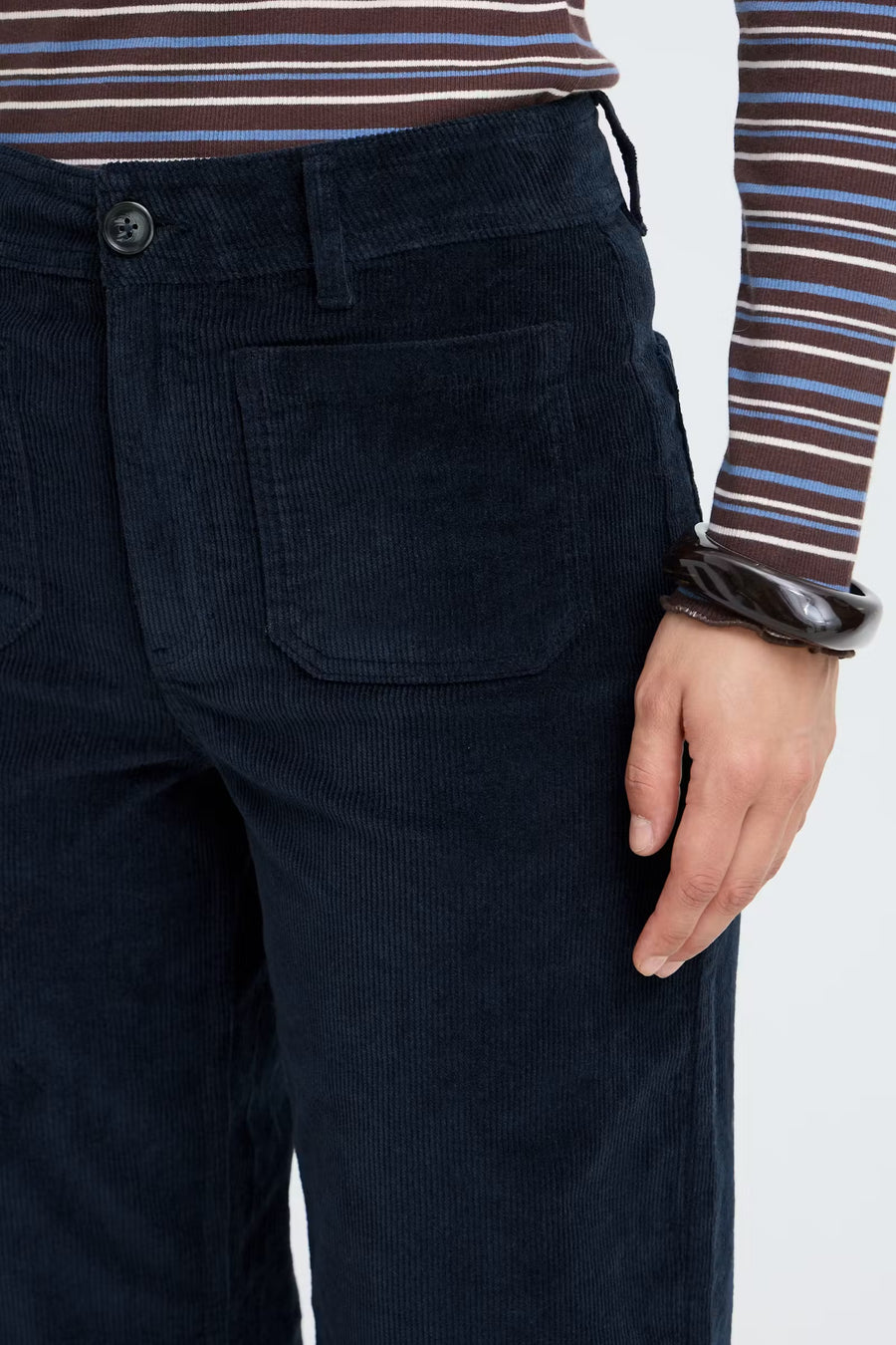 BYOUNG BYdasik pocket pants navy