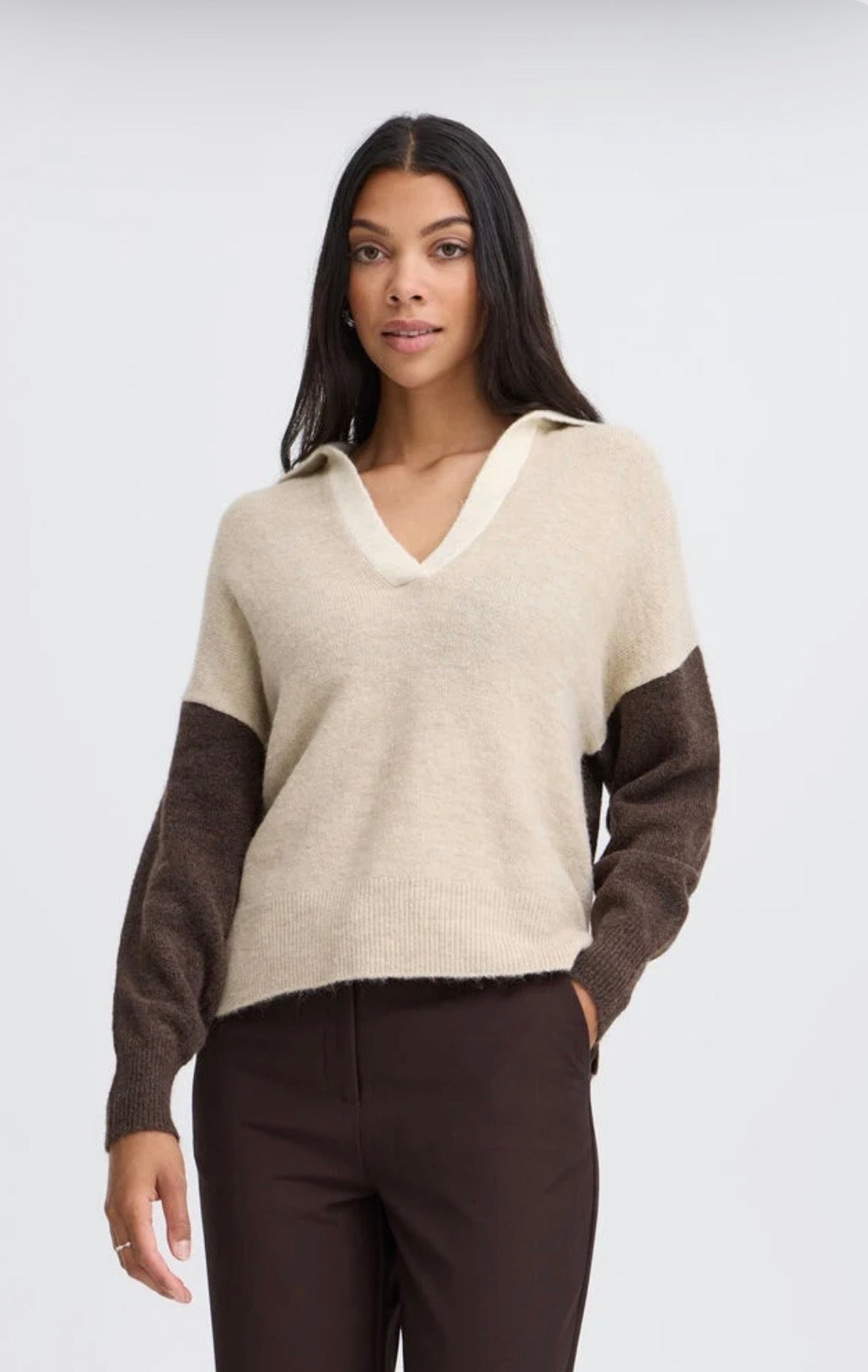 BYOUNG BYmonna polo jumper