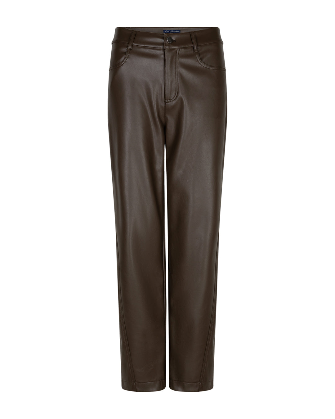 Red Button SRB5079 Caitlina faux leather high rise mud trousers