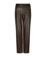 Red Button SRB5079 Caitlina faux leather high rise mud trousers