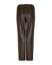 Red Button SRB5079 Caitlina faux leather high rise mud trousers