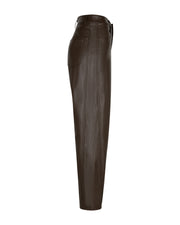 Red Button SRB5079 Caitlina faux leather high rise mud trousers