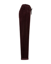 Red Button SRB5100 Kay cord jog high rise burgundy