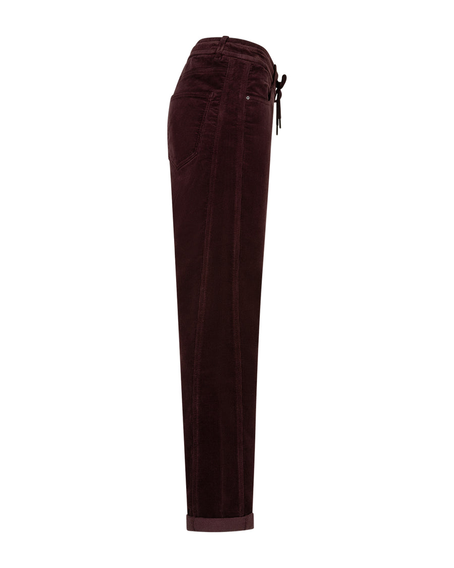 Red Button SRB5100 Kay cord jog high rise burgundy