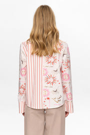 Numph NUsoleima mix shirt cloud dancer