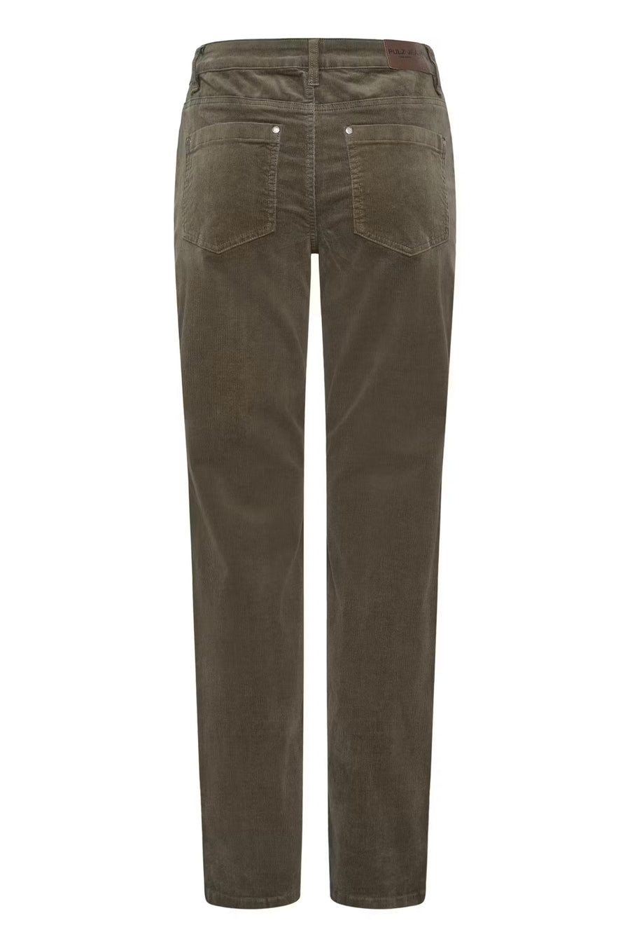 Pulz PZsally hw pant straight Olive