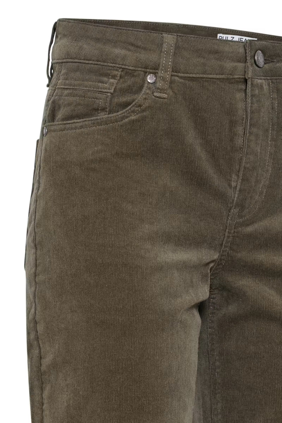 Pulz PZsally hw pant straight Olive