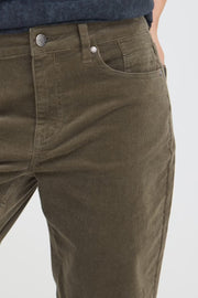 Pulz PZsally hw pant straight Olive