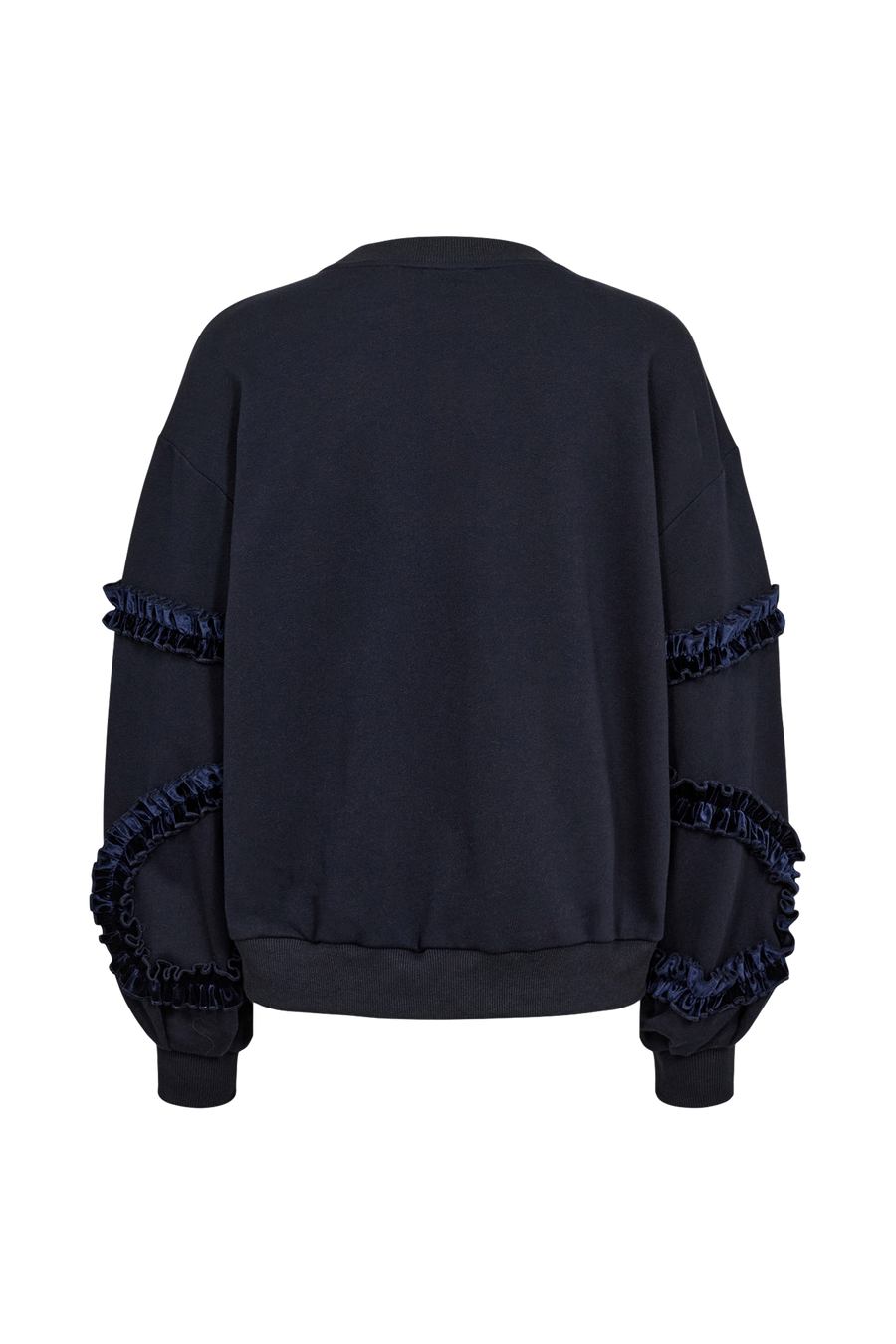 Numph NUsabby o neck sweatshirt navy