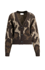 Yaya 01-010182 knitted cardigan with pattern