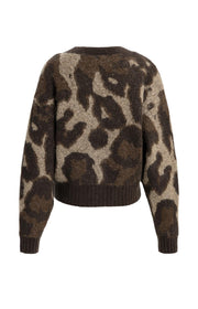 Yaya 01-010182 knitted cardigan with pattern