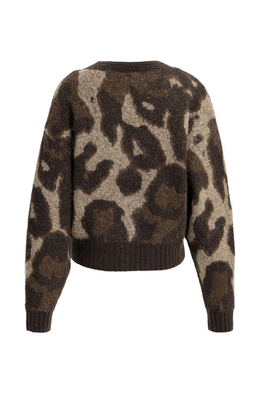 Yaya 01-010182 knitted cardigan with pattern