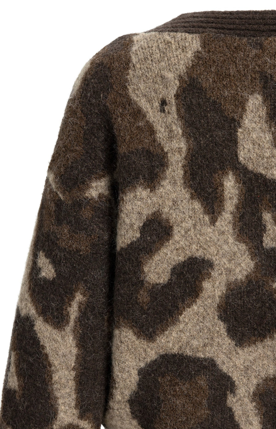 Yaya 01-010182 knitted cardigan with pattern