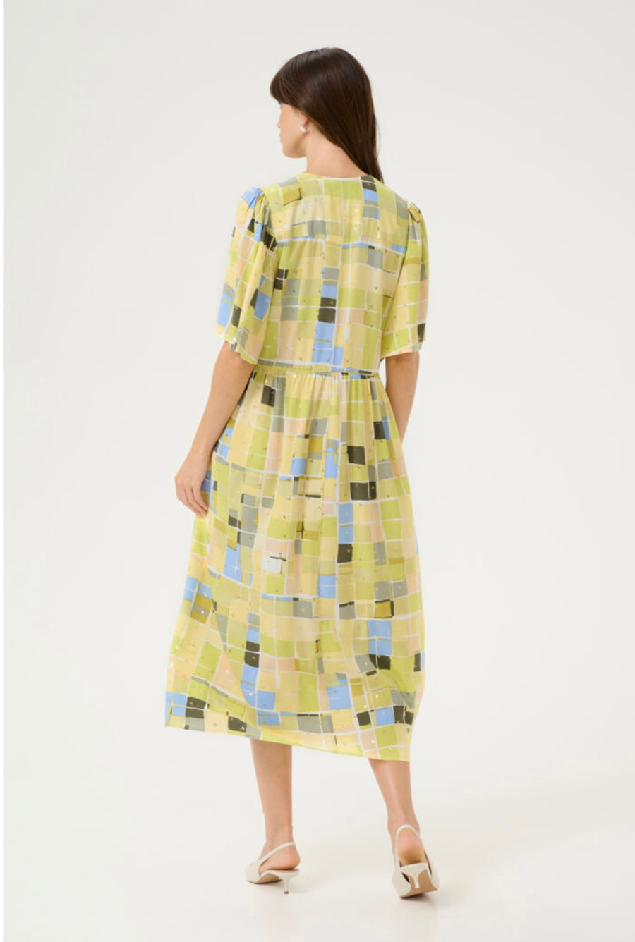 Culture CUlisbon Bello long dress green
