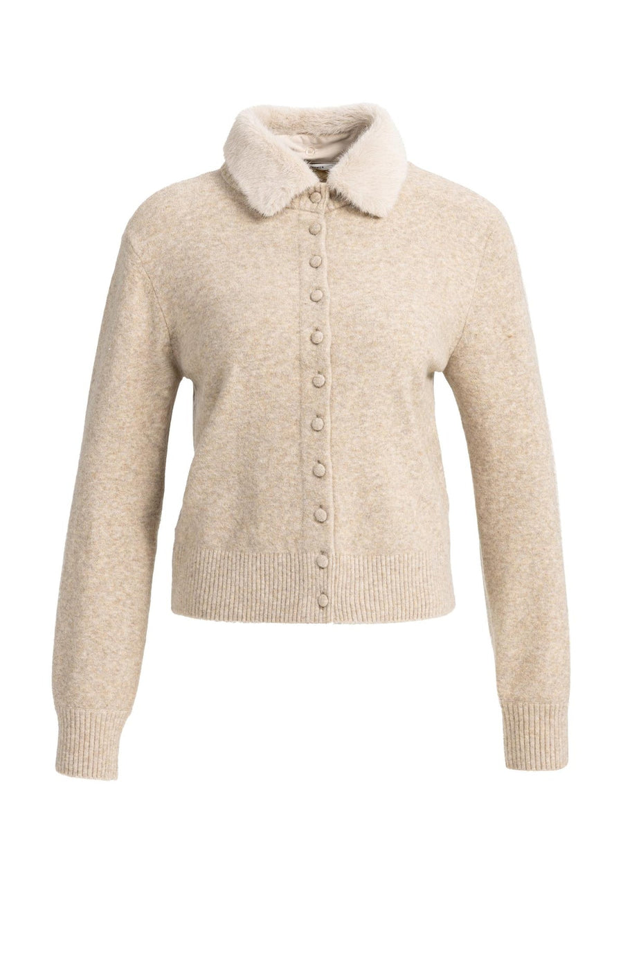 Yaya 01-010185 cardigan with collar