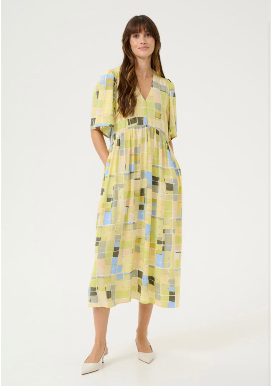 Culture CUlisbon Bello long dress green